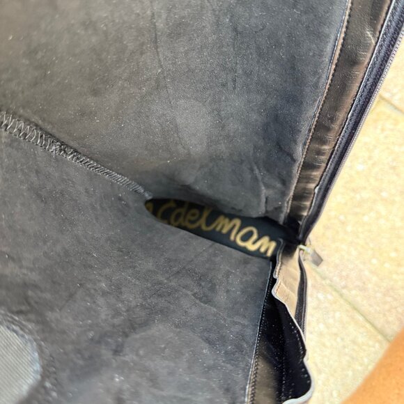 Sam Edelman Like New Penny Black Leather Riding Boot Size 5 / 35 - Picture 15 of 16